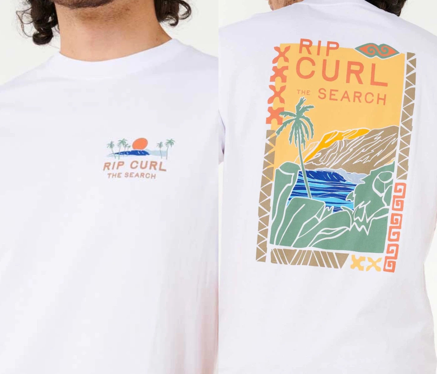 Summer Artist of The Search Cody Welsh Tee Rip Curl Men T-shirts  Y2k Short Sleeve Street Hip Hop High Quality Male Clothes
