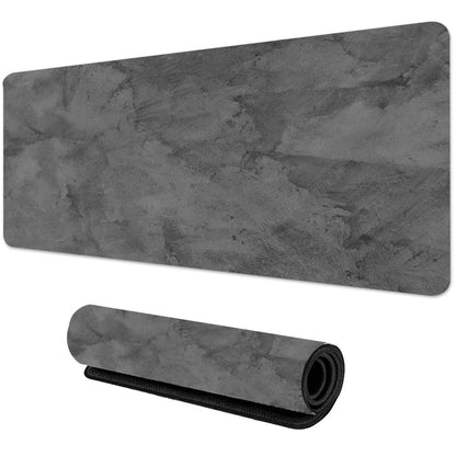 Gray Texture Large Gaming Mouse Pad Computer Office Game Table Mat XXL 900x400 Rubber Anti-slip Keyboard Mousepads Long Desk Pad