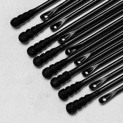 100/50Pcs Blackhead Remover Swabs Disposable Double-Headed Spiral Cotton Swab Individually Packaged Ear Picks Health Beauty Tool
