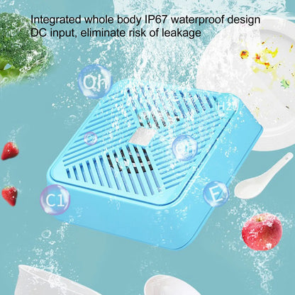 USB Fruit Vegetable Washer Dishwasher Mini Portable Ultrasonic Electrolysis Washing Machine for Sink Household Kitchen Supply