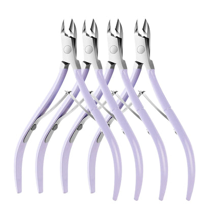 1/2/4Pcs Stainless Steel Cuticle Nail Nipper Clipper Cutter Nail Art Manicure Pedicure Care Trim Plier Cutter Beauty Nail Tools