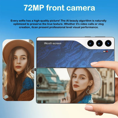 HOT Sale 2025 C40 Pro 7.3inch HD Global Edition Original Smart Dual Card 8000mAh Battery Facial Recognition Function Arrival