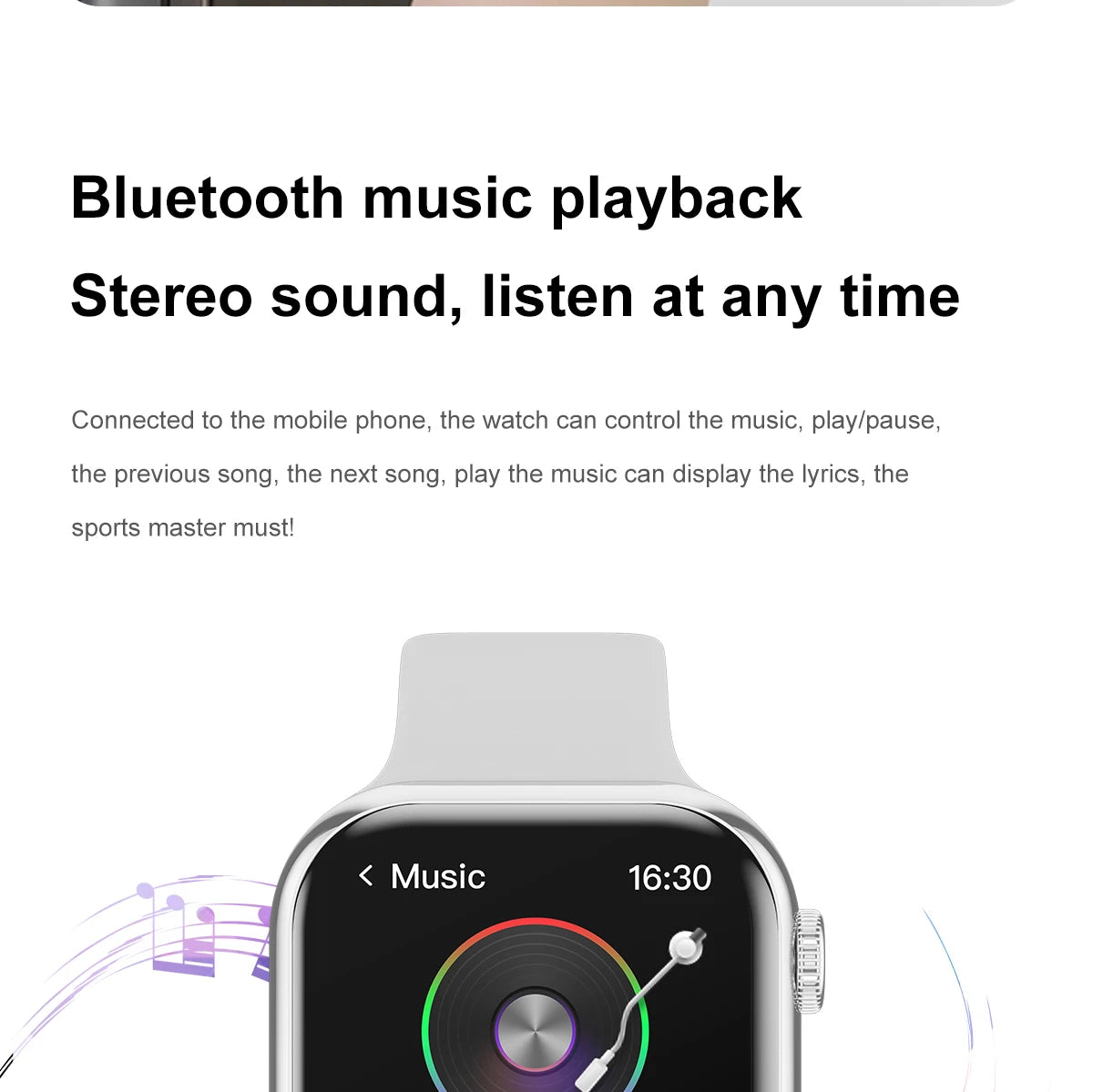 2025 New for Watch 10 Smart Watch Men HD AMOLED Music 3D Surround Health monitoring Bluetooth Call Waterproof Woman smart watchs