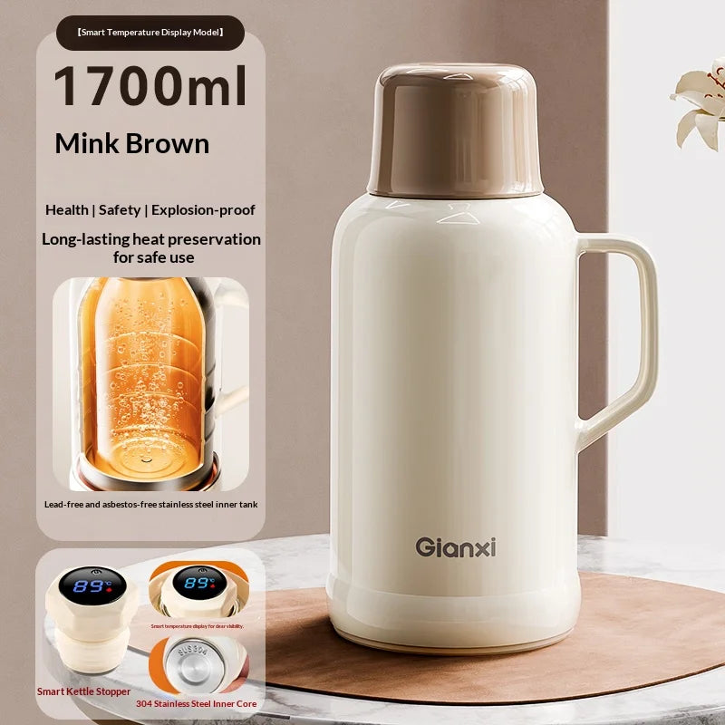 Insulated Pot Stainless Steel Large Capacity Hot Water Bottle Household 2025 New Small Warm Pot Warm Bottle