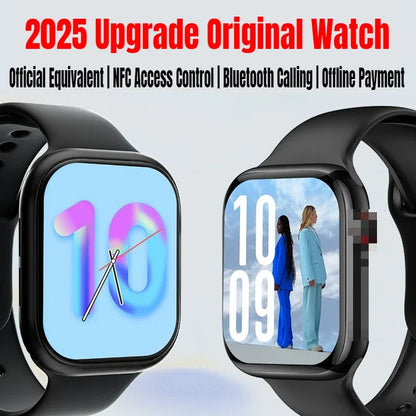 2025 NEW Smart Watch Wireless Charging Smartwatch Bluetooth Calls Men Women Watches Fitness Bracelet Custom Watch Face