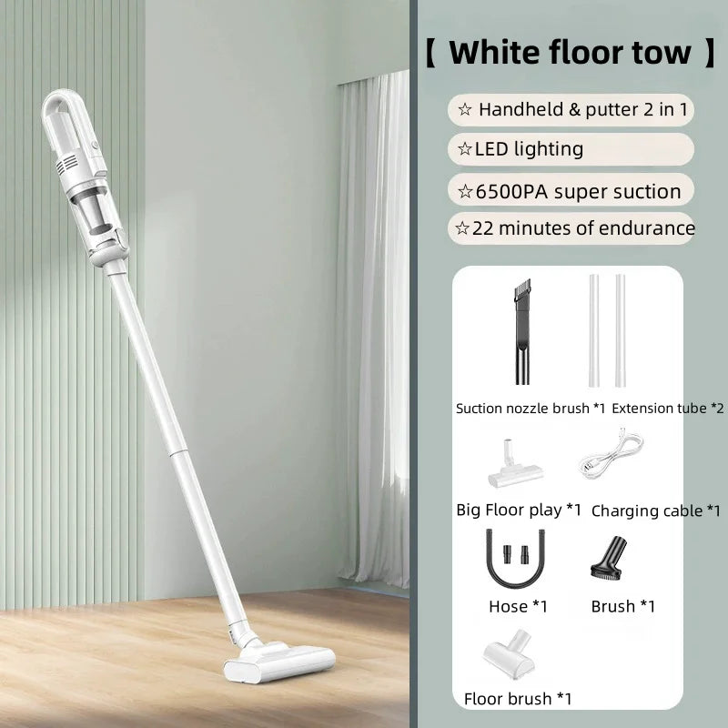 Multifunction Home-appliance Cleaning Machine Powerful Wireless Car Vacuum Cleaner Metal Strainer Portable Handheld