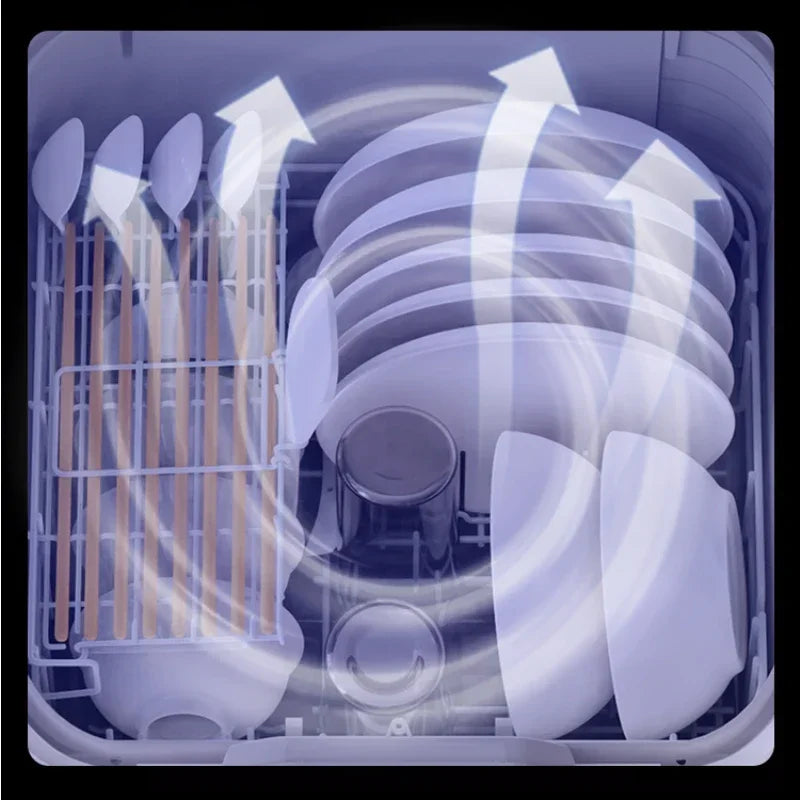 Automatic Dish Washer Home Small Desktop Independent Intelligent Disinfection Cabinet Lave Vaisselle 식기세척기 посудомоечная машина