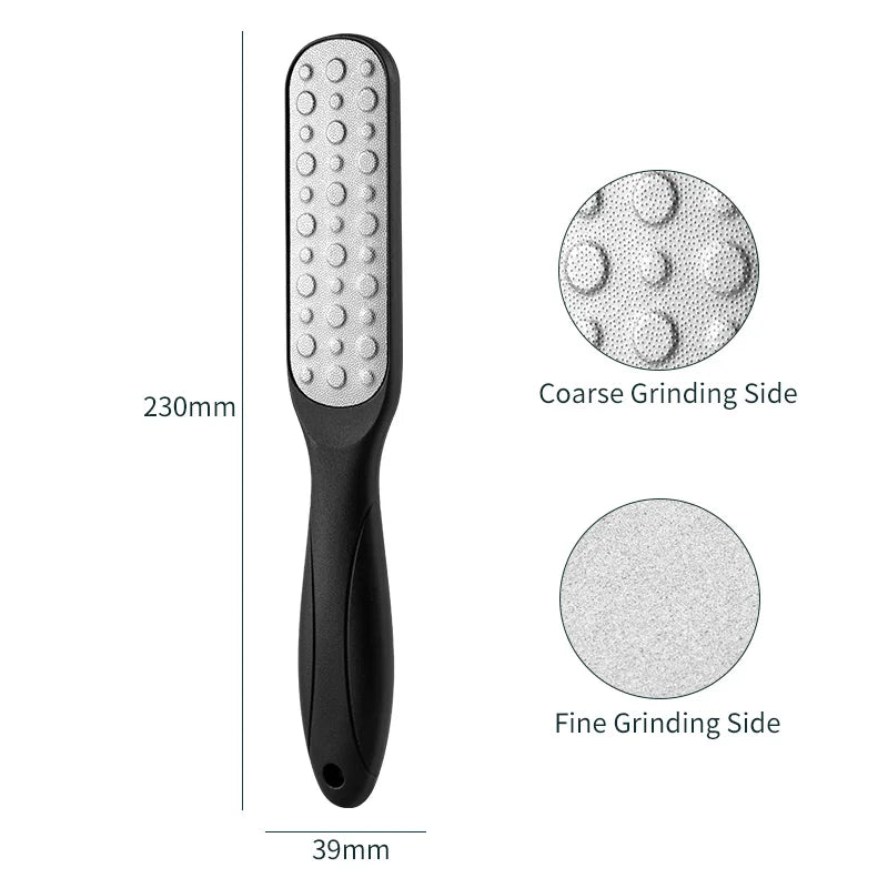 Double Side Foot Rasp Hard Dead Skin File Calluses Remover Foot Care Pedicure Grinding Tools Stainless Steel Beauty Tools