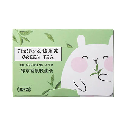 100Pcs New Face Oil Blotting Paper Protable Matting Face Wipes Facial Cleanser Oil Control Oil-absorbing Face Cleaning Tools