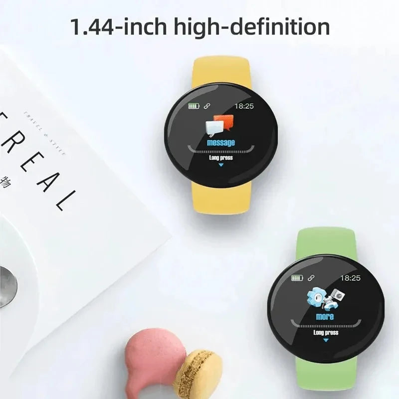 2025 New D18 Multifunctional Smart Watch Men & Women Bluetooth Connected Phone Music Fitness Sports Bracelet Sleep Monitor watch