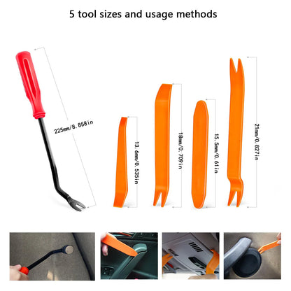 925Pcs -100Pcs Car Clips Kit Bumper Rivets Fasteners Auto Push Type Pin Retainer Trim Kit Bumper Door Trim Panel Clips Repair