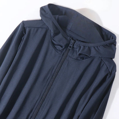 Summer Skin Clothing for Men and Women, Adult Parent-child Children Sun Protection Clothing Sunshade Clothing Outdoor