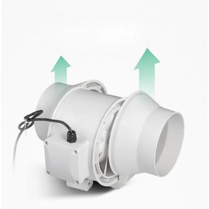 Duct round 3 inch 4 inch 5 inch 6 inch 8 inch exhaust ventilation fan kitchen household extractor fan bathroom exhaust fan
