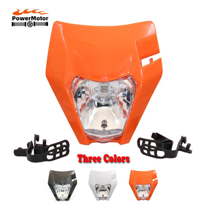Motorcycle Halogen HeadLight Fairing For KTM EXC EXCF SX SXF XC125 150 250 300 350 450 530 Enduro DirtBike Motocross Accessories