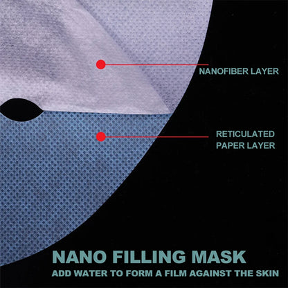 3Pcs/Bag Collagen Film Paper Soluble Facial Mask Anti Aging Moisturizing Hydrolyzed Film Fade Line Firming Lifting Face Skin Car