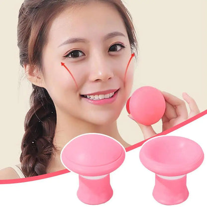 Facial Massager Face Masseter Trainer Silicone Face Lifting Tightening Nasolabial Folds Removal Shaping Slimming Tool