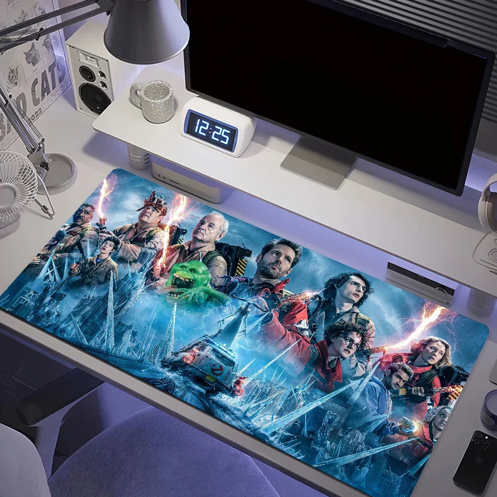 G-Ghostbusters Frozen Mouse Pad Large Desk Mat Keyboard Ergonomic Office Rubber PC Non-slip Anti-fray Home Custom Best Price