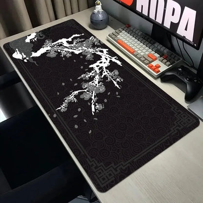 Cherry Blossom scenery mouse pad game washable rubber plus long table mat non-slip home office decorative computer accessories