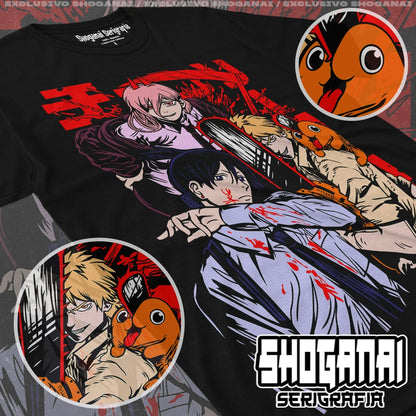 Chainsaw Man Peripherals T-shirt reze print tees Comfortable Oversized men women tops streetwear hip hop fashion Short sleeves