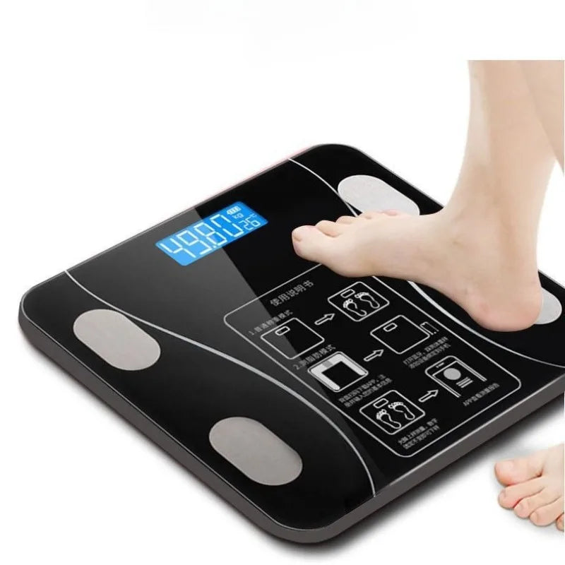 Smart body fat scale, weight scale, fat charging model, precise home weight scale, human body scale, small electronic scale