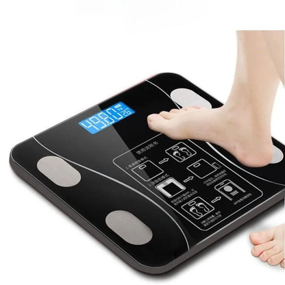 Smart body fat scale, weight scale, fat charging model, precise home weight scale, human body scale, small electronic scale