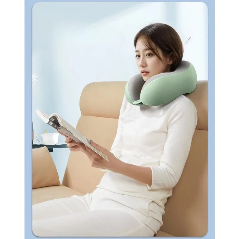 Travel Neck Pillow  Slow Rebound U-Shape Cervical Support for Airplane & Car, Wholesale Sleeping Pillow for Office Nap