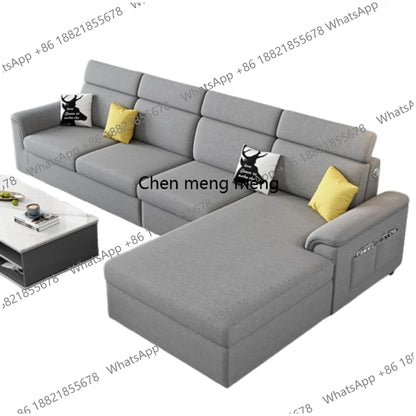 a38 Sleeper Bed Queen Sofa Living Room Designer Modern Nordic Sofa Foldable Sectional Articulos Para El Hogar Furnitures