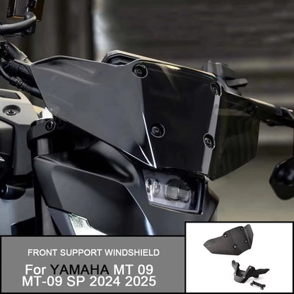 For YAMAHA MT 09 MT-09 SP 2024 2025 Motorcycle Accessories Windshield Front Support Windshield Wind Deflector Fairing Lower