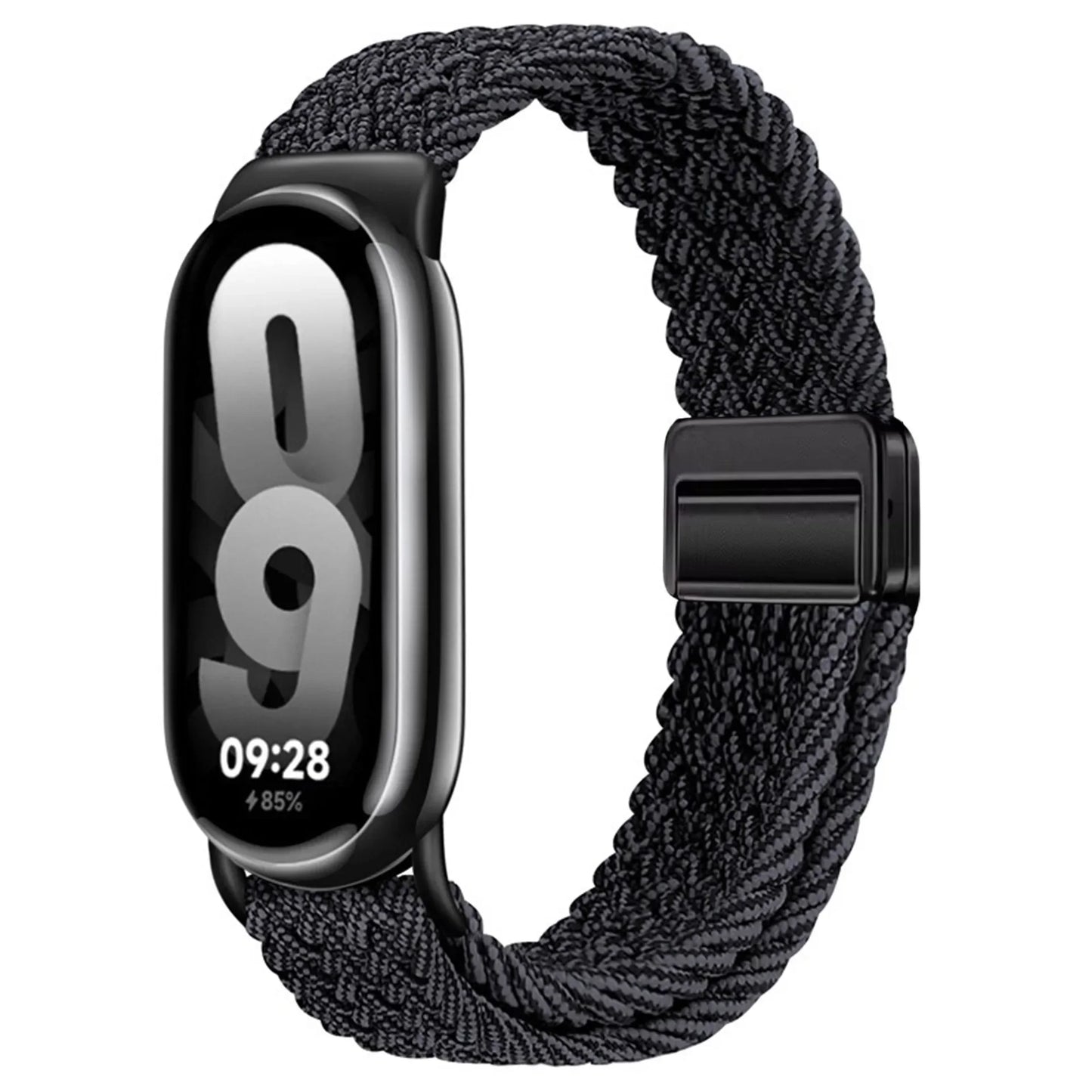 Braided Loop Strap For Xiaomi Band 9 8 Magnetic Buckle Mi band 9 Nylon Bracelet Comfortable Wristband For Mi Band 10 Accessories