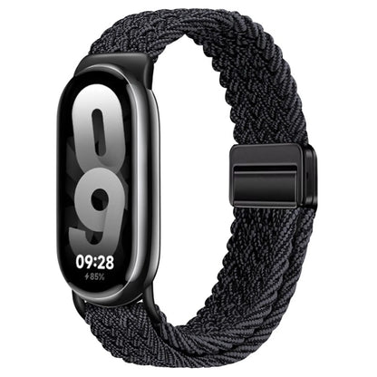 Braided Loop Strap For Xiaomi Band 9 8 Magnetic Buckle Mi band 9 Nylon Bracelet Comfortable Wristband For Mi Band 10 Accessories