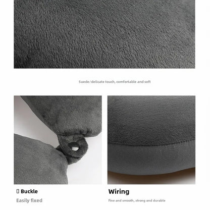1/2pcs Car Neck Pillow Soft Travel Pillow with Foam Particles for Comfort on Airplanes Cars and Home Office Use Stuffed Toy