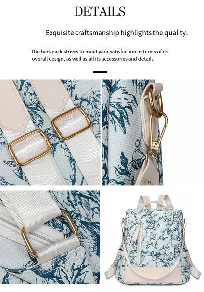 Fashionable Women's Bags, Trendy Backpacks, Large-Capacity Simple Handbags, Retro-Style Casual Bags, High-End Shoulder Crossbody Bags, Student Bags, Multi-Purpose Storage Bags