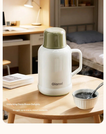 Gianxi Insulated Pot Stainless Steel Large Capacity Hot Water Bottle 2025 New Small Warm Pot Dormitory Student Warm Bottle