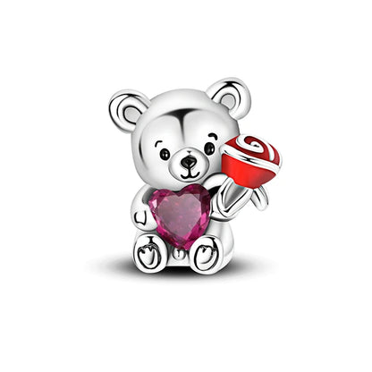 Charm Hot Sales 925 Silver Original Charms Beads Fit Pendant Charm Bracelet Dangle for Women DIY Fine Jewelry Making