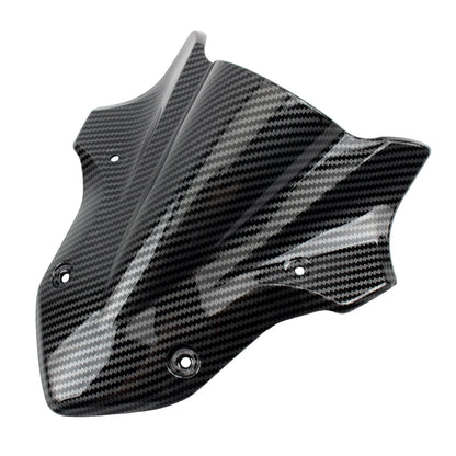 Motorcycle Front Spoiler Fairing Windscreen Windshield Wind Deflector Black Accessories Fit for Kawasaki Z900 2017 2018 2019