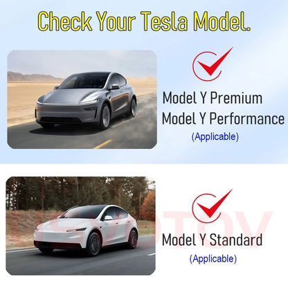 For Tesla Model Y Juniper 2026 2025 Dashboard Cover Pad Suede Sunshade Protector Anti-UV Dash Mat Non-slip Pads Car Accessories