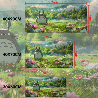 HD Xxl Office Computer PC Accessories 400X900mm Table Mat Gaming Kawaii Cat Mouse pad chinchilla Gamer Large Dragon Desk mat