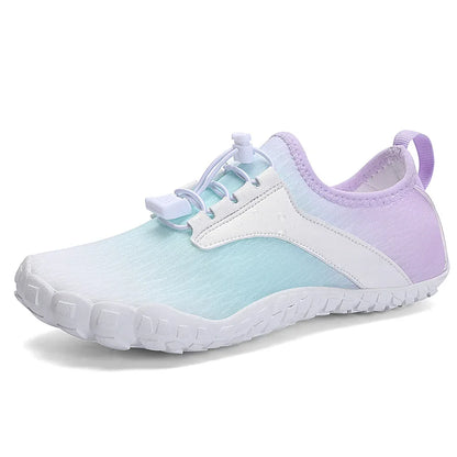 Women Men Water Shoes Upstream Wading Swimming Barefoot Five Fingers Aqua Shoes Beach Seaside Gym Fitness Unisex Sneakers New