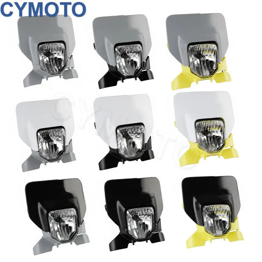 Motorcycle Headlight Assembly For Husqvarna TE 150 250 300 FE 250 350 450 501 2024 Head Lamp Cover Fairing Accessories