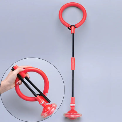 One Foot Flashing Skip Ball Jump Ropes Kids Glowing Bouncing Balls Sports Swing Ball Children Fitness Playing Child-parent Games
