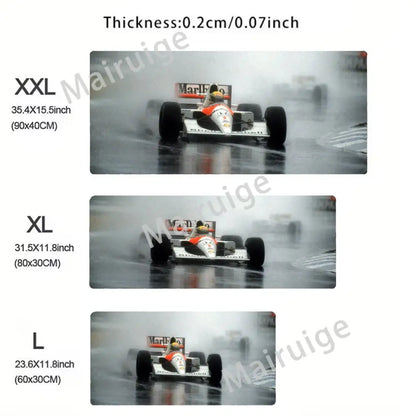 Hot-selling F1 Racing Red Mouse Pad Large Computer Office Game Table Mats XXL Rubber HD Gaming Keyboard Mousepads Long Desk Mat