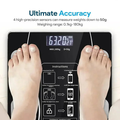 Body fat scale Smart and precise household fat scale Bluetooth weight loss special scale Human body small electronic scale