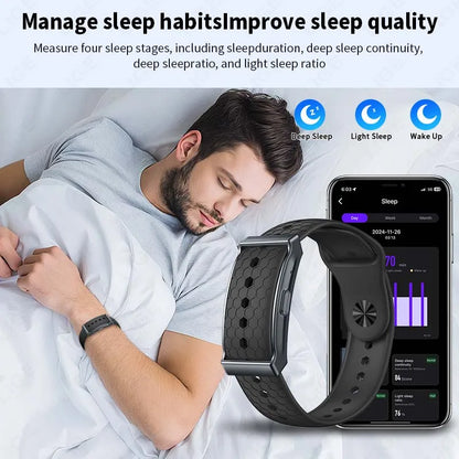 2025 New Smart Watch For Andrio IOS Fitness Sport Smart Bracelet Heart Rate Blood Oxygen Health Monitor Men Smartwatch Women