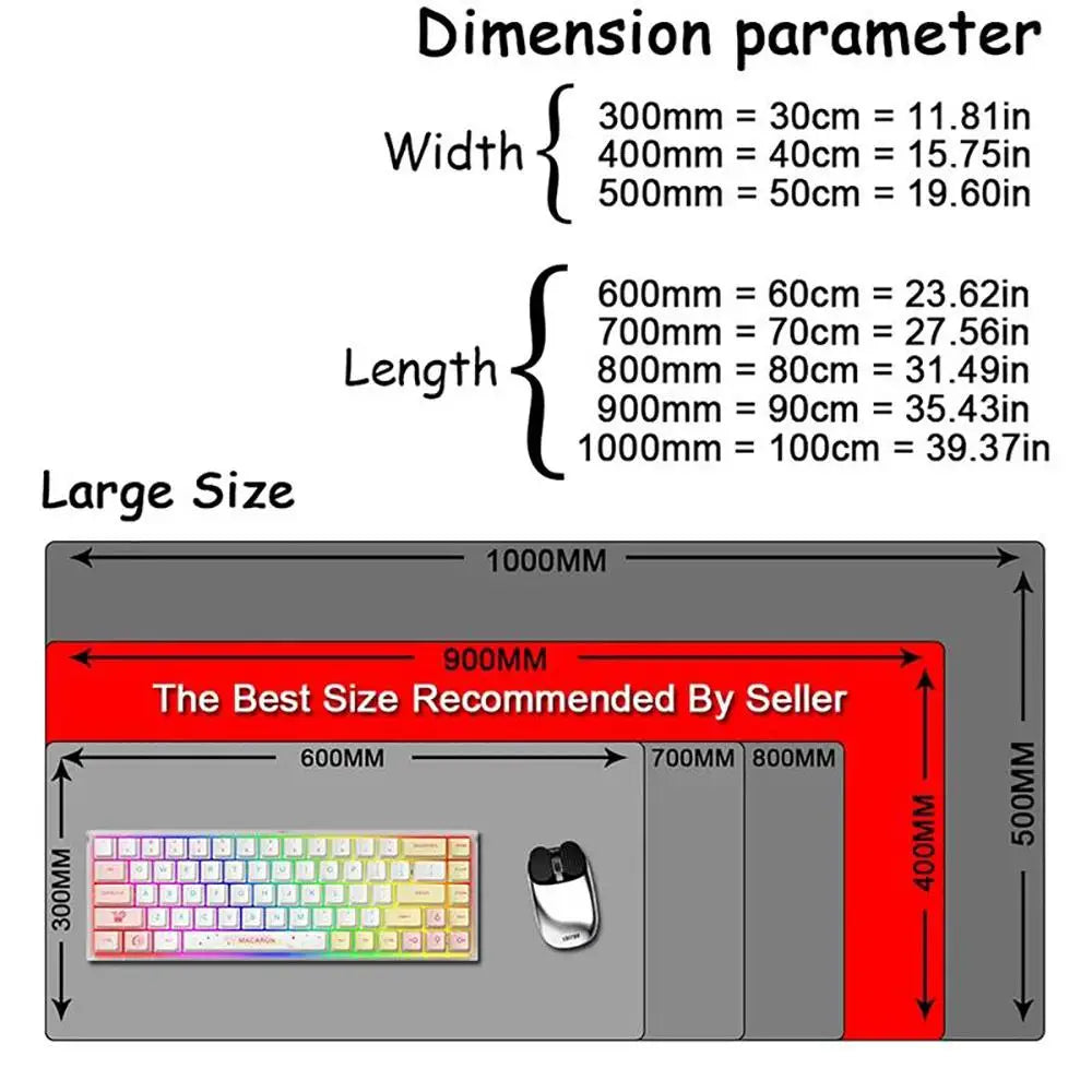 Cherry Blossom scenery mouse pad game washable rubber plus long table mat non-slip home office decorative computer accessories