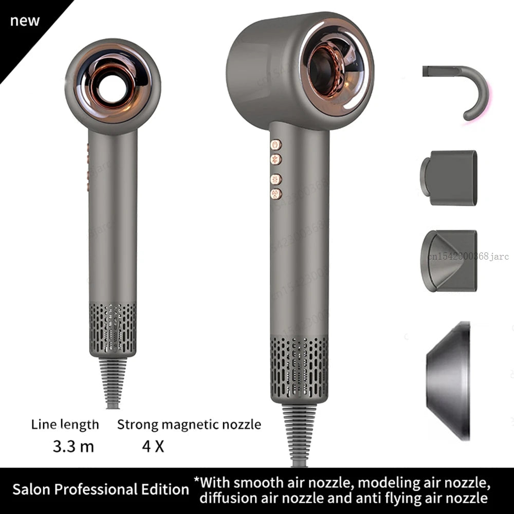 Professional Super Hair Dryer Negative Ion Quick Dry Leafless Hair dryers Salon Home Appliances Constant Temperature Hair Care