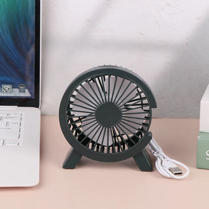 1 Piece Home Outdoor Desktop Cooler Electric Mini Fan Portable Cooling For Laptops Silent USB Fan Camping Air Mini Appliances