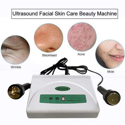 Ultrasound Facial Skin Care Machine Anti-Aging Beauty Device For Wrinkle Acne Blackhead Lifting Firming Spa Salon Equipment
