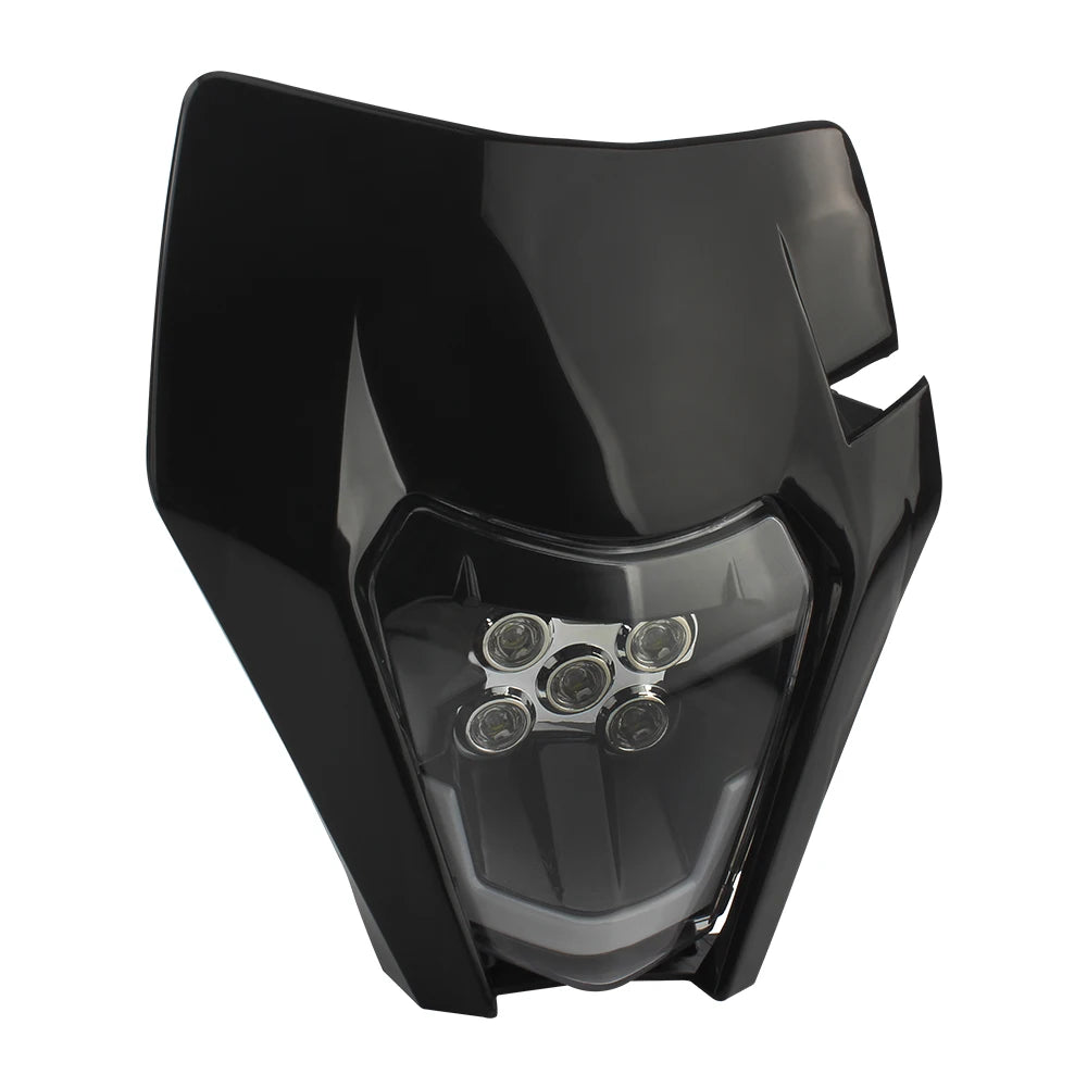 Motorcycle Headlight Plate LED Headlamp for KTM EXC EXCF SX XC 150 250 350 450 Fairing Dirt Bike Motocross Accessories Enduro