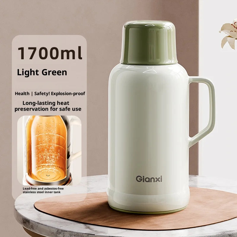 Insulated Pot Stainless Steel Large Capacity Hot Water Bottle Household 2025 New Small Warm Pot Warm Bottle