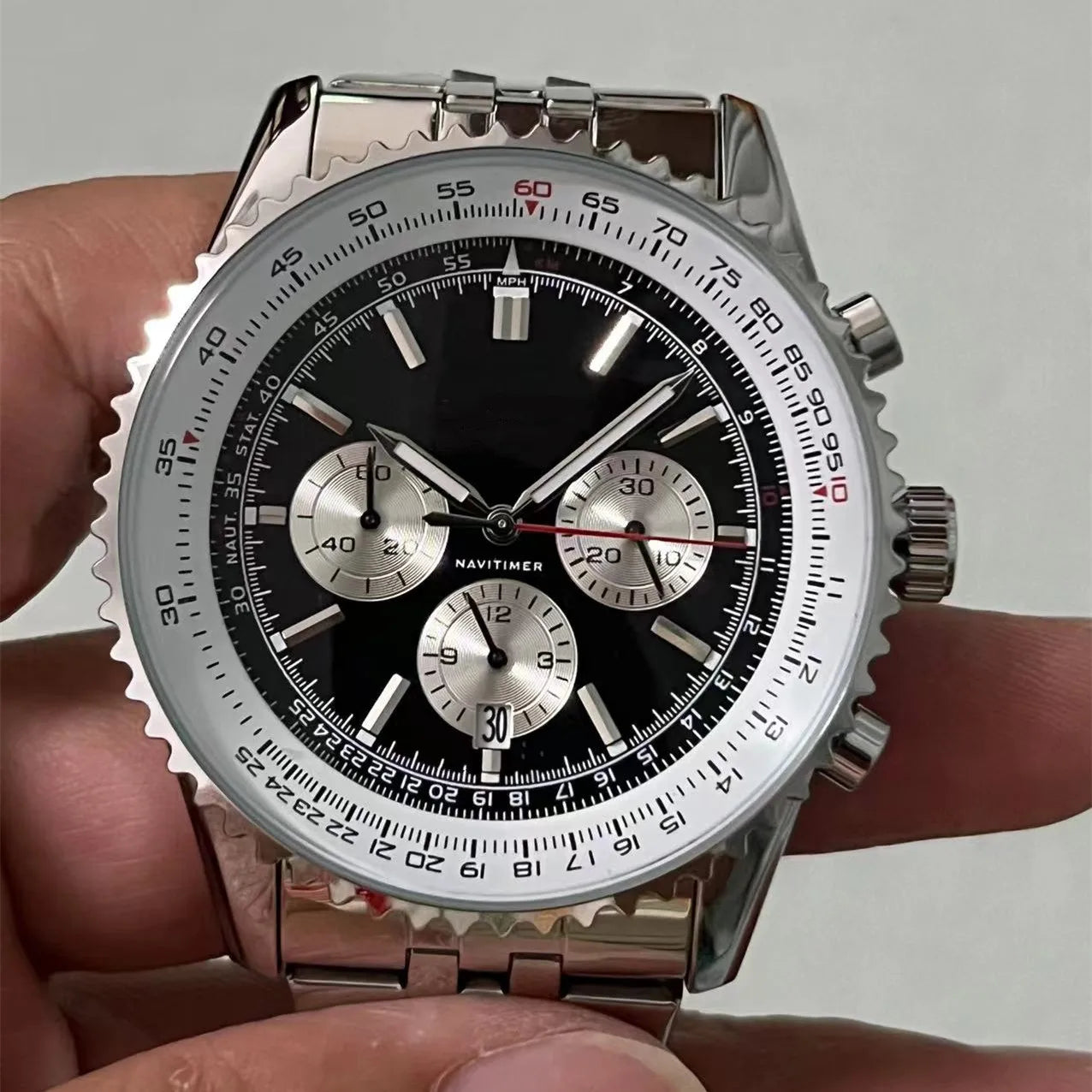 Fashion Classic Quartz Watch Business Multi functional Sports Chronograph Original Brand Luxury Calendar Men's Watch AAA Clock
